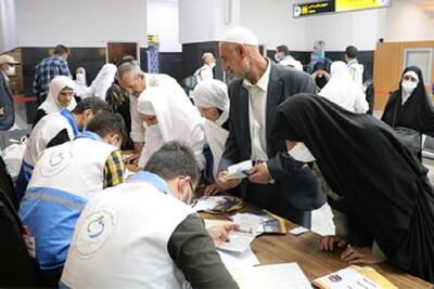 استقرار تیم سنجش سلامت حجاج در فرودگاه شیراز