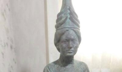کشف مجسمهٔ 2000 ساله در تهران! + عکس