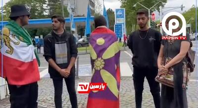 بهت و حیرت اوباش ربع پهلوی از حضور باشکوه رأی‌دهندگان ایرانی در آلمان!