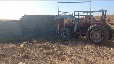 رفع تصرف ۵۰ هزار مترمربع از اراضی کشاورزی لرستان