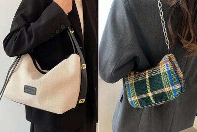 با این 10 مدل از جدیدترین کیف های دوشی پارچه ای زنانه بدرخشید + عکس