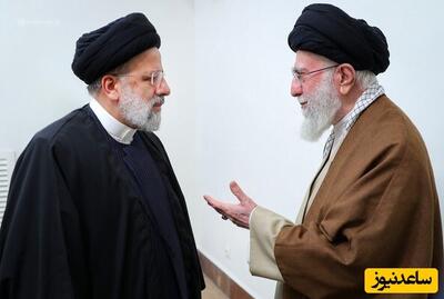 تصویری دیده نشده از احترام تمام قد و متواضعانه سیدابراهیم رئیسی به فرزند ارشد رهبر معظم انقلاب+عکس