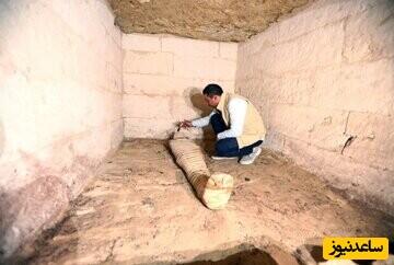 پیدا شدن کتاب مردگان کنار مومیایی‌های 3 هزار ساله+عکس