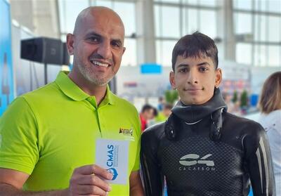 مسابقات غواصی جهان؛ جوان ایرانی مدال برنز کسب کرد