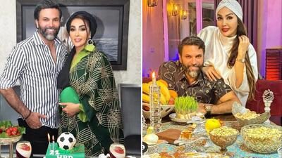 استوری همسر علیرضا نیکبخت از حیوان خانگی‌شان در حال تماشای فوتبال!+ فیلم