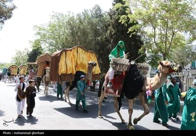 حرکت کاروان نمادین نینوا در شهر بیرجند- عکس صفحه استان تسنیم | Tasnim