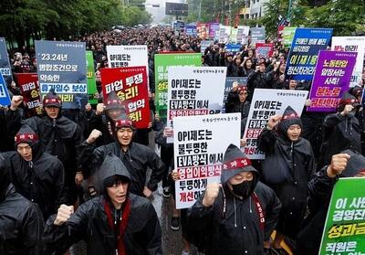 اعتصاب سراسری کارکنان سامسونگ در کره جنوبی - تسنیم