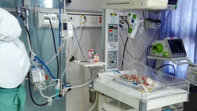 تولد یازدهمین سه قلو‌های استان در بیمارستان شریعتی