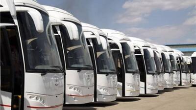بیش از ۸۰۰ دستگاه اتوبوس و خودرو ون ویژه ایام اربعین به فروش می‌رسد