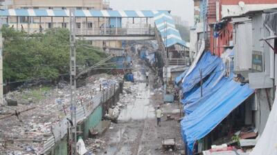 تصاویری از طوفان و سیل در شهر بمبئی