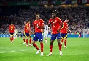 اسپانیا ۲ - فرانسه ۱/ یامال اسپانیا را به فینال یورو رساند