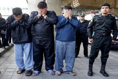 صدور حکم اعدام برای زورگیران مسلح بزرگراه صدر + عکس
