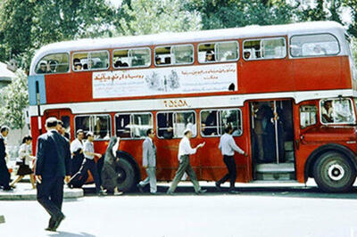 اتوبوس‌های ۲ طبقه ایرانی صادر می‌شوند