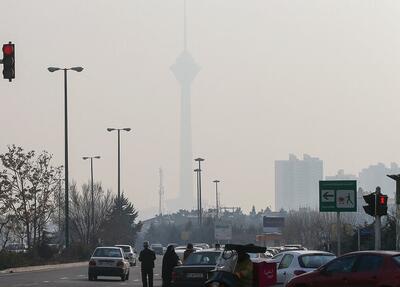 هوای پایتخت آلوده شد/ ۳ منطقه در وضعیت قرمز