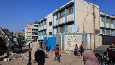 حمله اسرائیل به یک مدرسه در خان یونس /  ۳۰ نفر شهید شدند