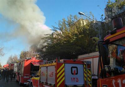 ماجرای آتش‌سوزی در خیابان کریمخان چیست؟