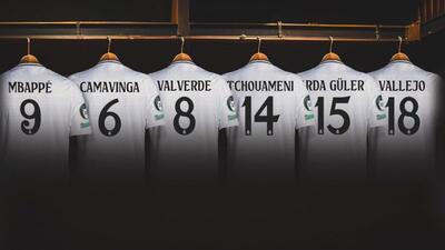 رونمایی رسمی رئال مادرید از شماره‌های جدید 6 بازیکن