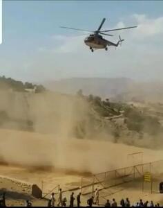 عملیات هوایی جهت خاموش کردن آتش‌سوزی در کوه خائیز بهبهان