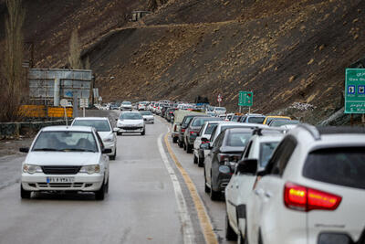 آغاز محدودیت ترافیکی از امروز تا شنبه ۲۳ تیر در جاده چالوس و هراز