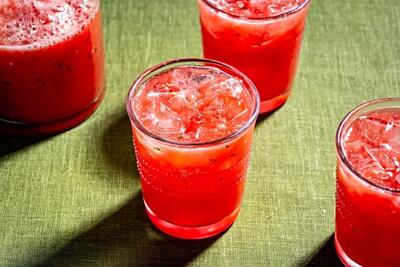 نوشیدنی های تابستانی با هندوانه