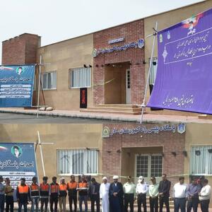 افتتاح ساختمان پاسگاه پلیس راه کهورستان