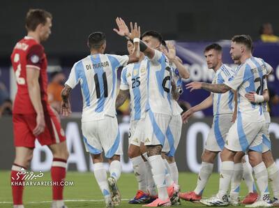 ویدیو| خلاصه بازی آرژانتین ۲ - کانادا ۰/ فینالیست شدن دوباره با گلزنی مسی