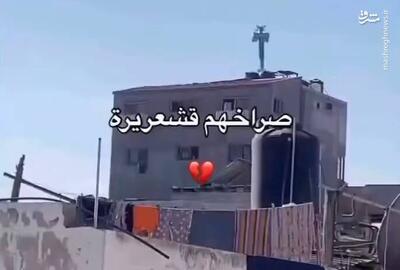 فیلم/ لحظه بمباران منازل مسکونی در غزه