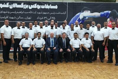 موفقیت بزرگ برای جامعه داوری بوکس ایران؛ قبولی تمام ۲۵ داور حاضر در دوره بین‌المللی تهران