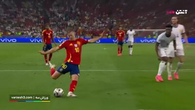 خلاصه بازی اسپانیا 2 - فرانسه 1 / فرانسه هم حریف اسپانیا نشد