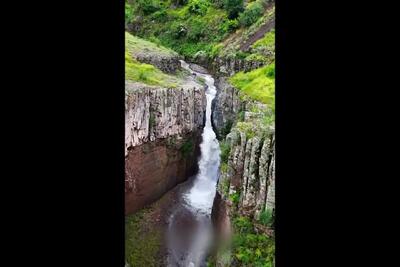 آبشار دیدنی چالاچوخور در استان اردبیل