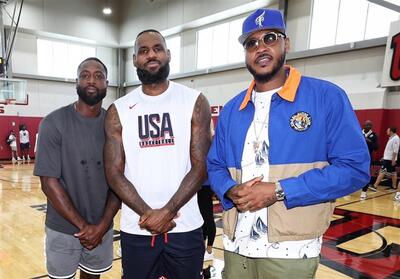 ملاقات اسطوره‌‌های بسکتبال آمریکا در وگاس - تسنیم