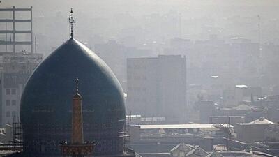 حجم آلاینده‌ها در هوای کلانشهر مشهد کاسته شد