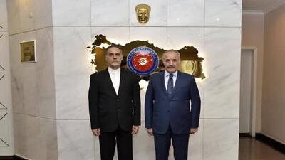 دیدار سفیر ایران با دبیر شورای امنیت ملی ترکیه