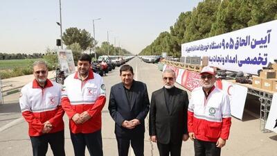 ۹۰۵ دستگاه خودروی امدادی به ناوگان هلال احمر ایران ملحق شد
