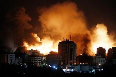 حمله هوایی سنگین اسرائیل به مناطق مختلف غزه/ بیمارستان شفا هدف قرار گرفت
