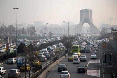 هوای تهران ناسالم است/ گروه‌های حساس مراقب باشند
