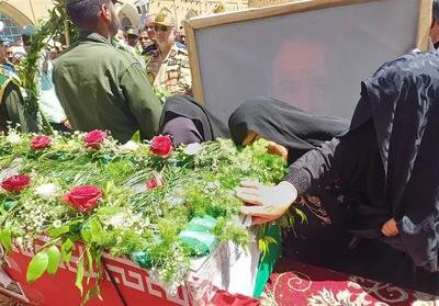 پیکر شهید مدافع امنیت در نیشابور تشییع شد