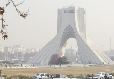 هوای کلانشهر تهران آلوده شد