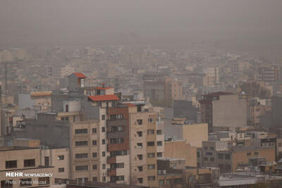 هوای ۶ شهر اصفهان بر مدار قرمز و نارنجی است