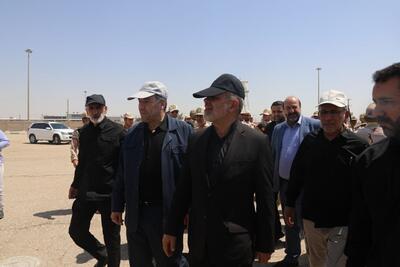 بازدید وزیر کشور ایران و عراق از مرز مهران