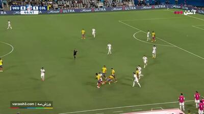 خلاصه بازی اروگوئه 0 - کلمبیا 1 / خامس حریف مسی شد