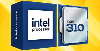پردازنده Intel 310 رُخ نمایاند؛ هدیه خاص تیم آبی برای تُهی دستان!
