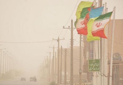 رگبار و رعد و برق در نوار شمالی کشور| باد و گردو خاک در تهران