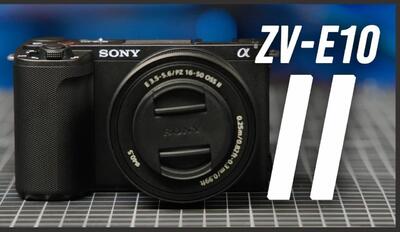 دوربین ZV-E10 II و لنز E PZ 16-50 OSS II سونی معرفی شدند