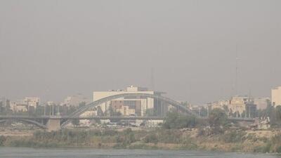 هوای ۱۰ شهر خوزستان در وضعیت قرمز و نارنجی آلودگی