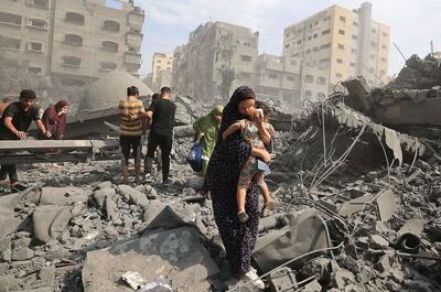 حماس : جنایات اسرائیل در محله تل الهوای غزه مرتکب جنایت جنگی و نسل کشی شده است