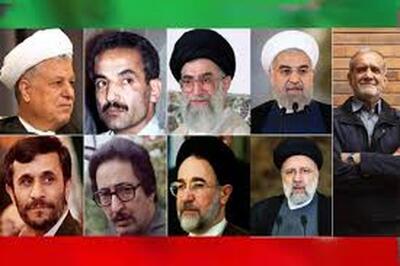 تصویری از امضاهای ۹ رئیس جمهور ایران