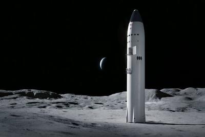 فرود موشک «استارشیپ» یخ آب ماه را آلوده خواهد کرد
