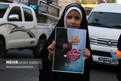تصاویر: راهپیمایی روز عفاف و حجاب در ورامین