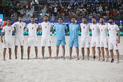 تیم ملی فوتبال ساحلی ایران در جایگاه نخست آسیا